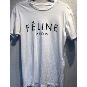 Feline (Celine) graphic tee